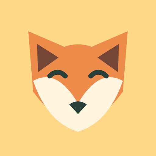 Friendly fox game icon